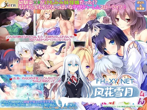 [ADV/汉化/少女/魔物娘/后宫/怀孕/巨乳][RJ179494/Norn／Miel／Cybele社团]我的兽耳后宫~野性的浪漫/けもみみハーレム化け～しょん～田舎でのんびりも...-10.jpg