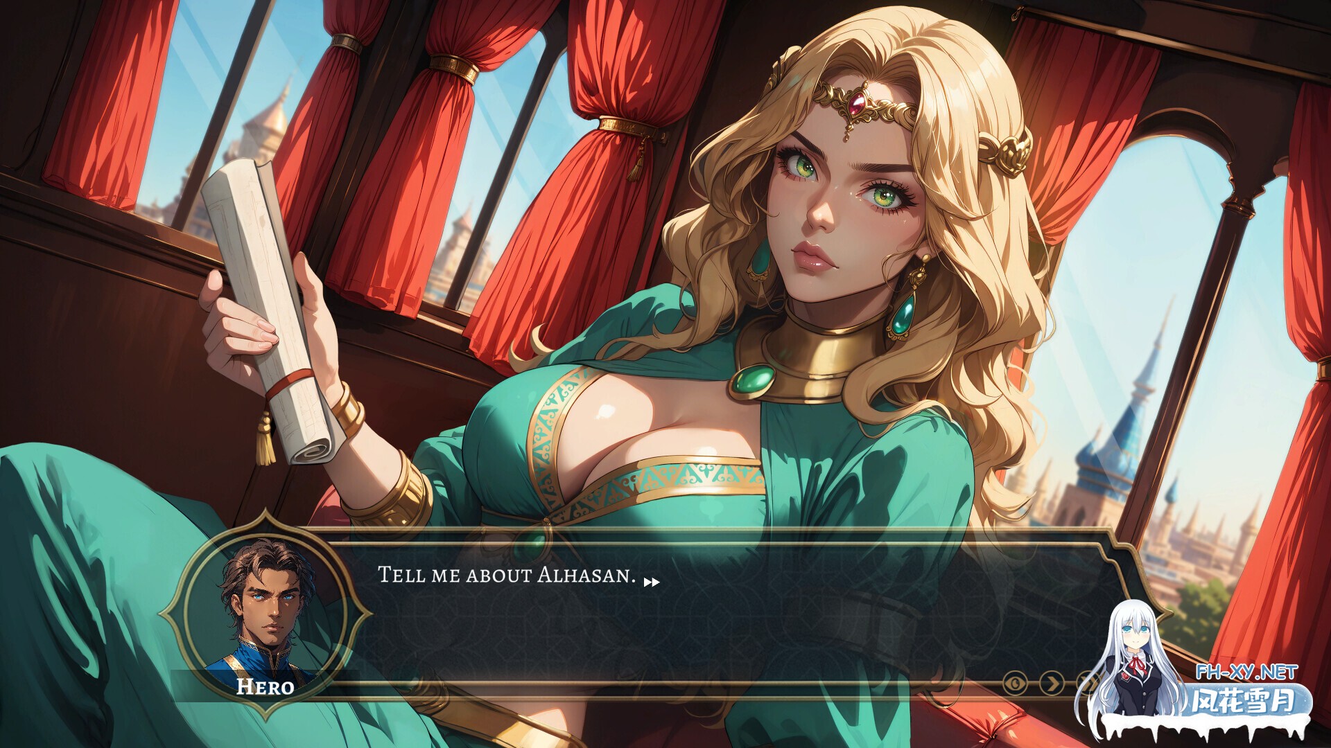 [SLG/STEAM官中/步兵/口交/AI作画]极乐后宫：1001 欢愉/LUST HAREM: 1001 Pleasures[PC/1.30G]-6.jpg