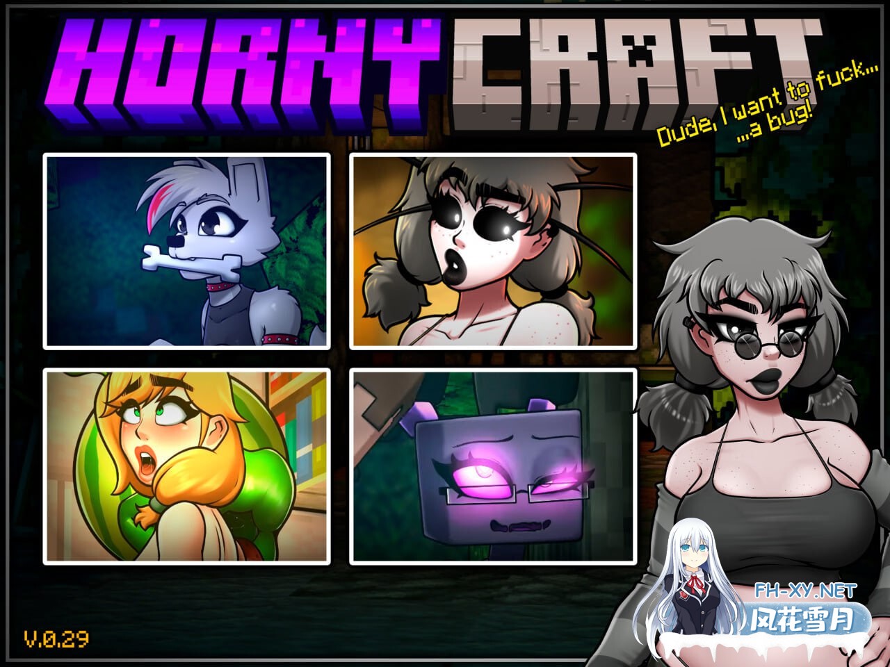 [SLG/汉化/沙盒/双端] 我的世界黄版 v0.29.1 AI版 Hornycraft [4.88G]-1.jpg