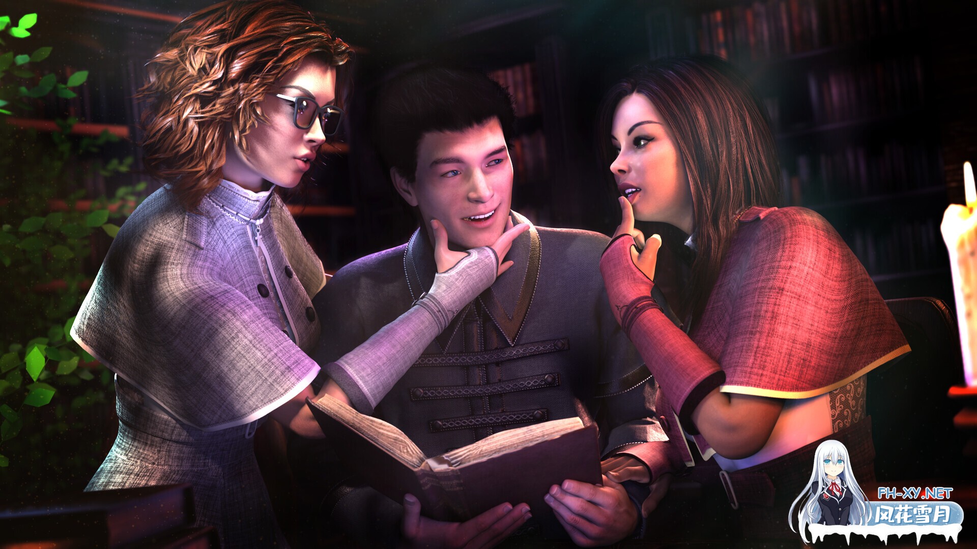 [SLG/STEAM官中/巨乳/口交/动态]性感愿望/Sex Wishes [PC/4.53G]-5.jpg