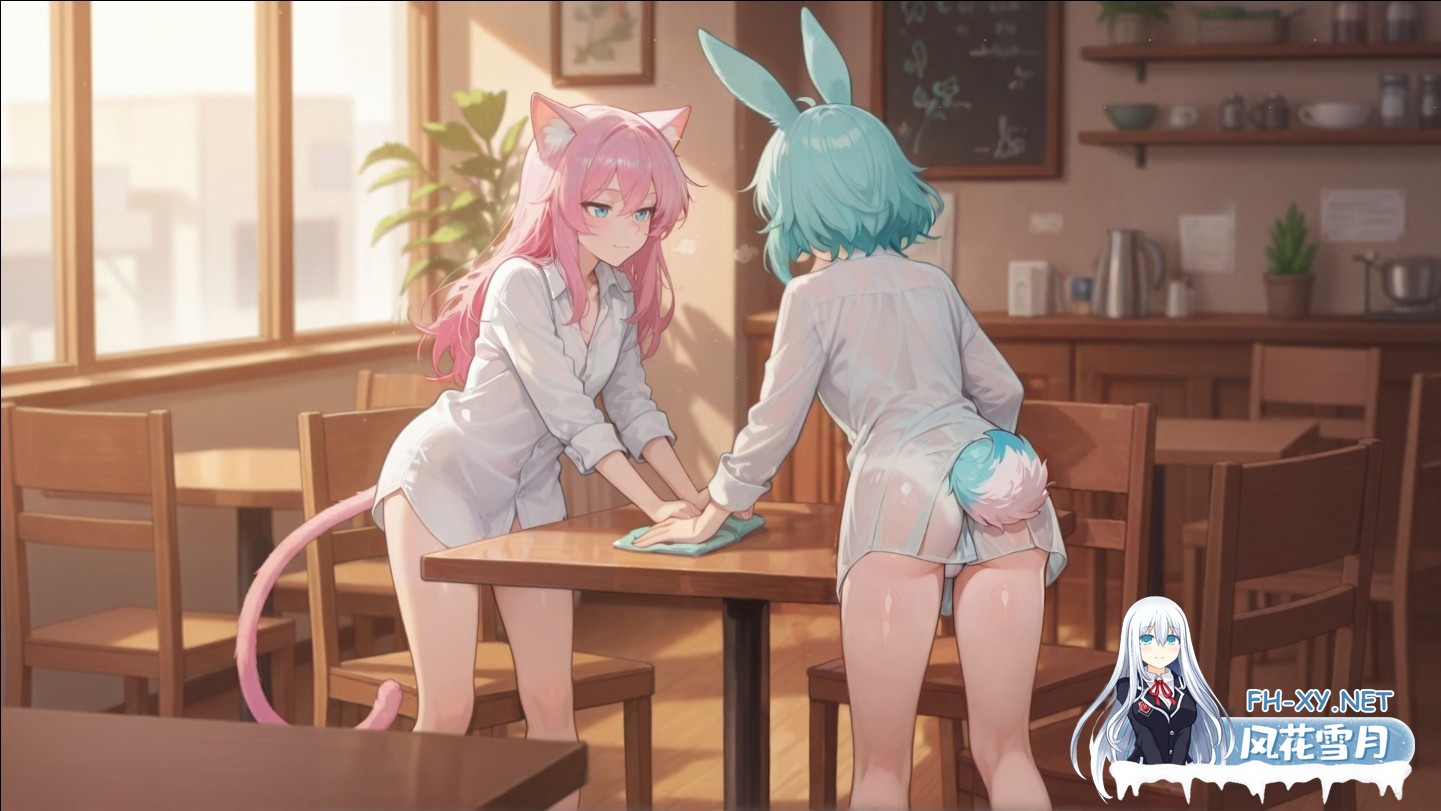 [日系SLG/官中/兽耳/PC+安卓]甜美伪娘咖啡馆 Sweet Femboy Cafe v0.1 官方中文版[507M]-5.jpg