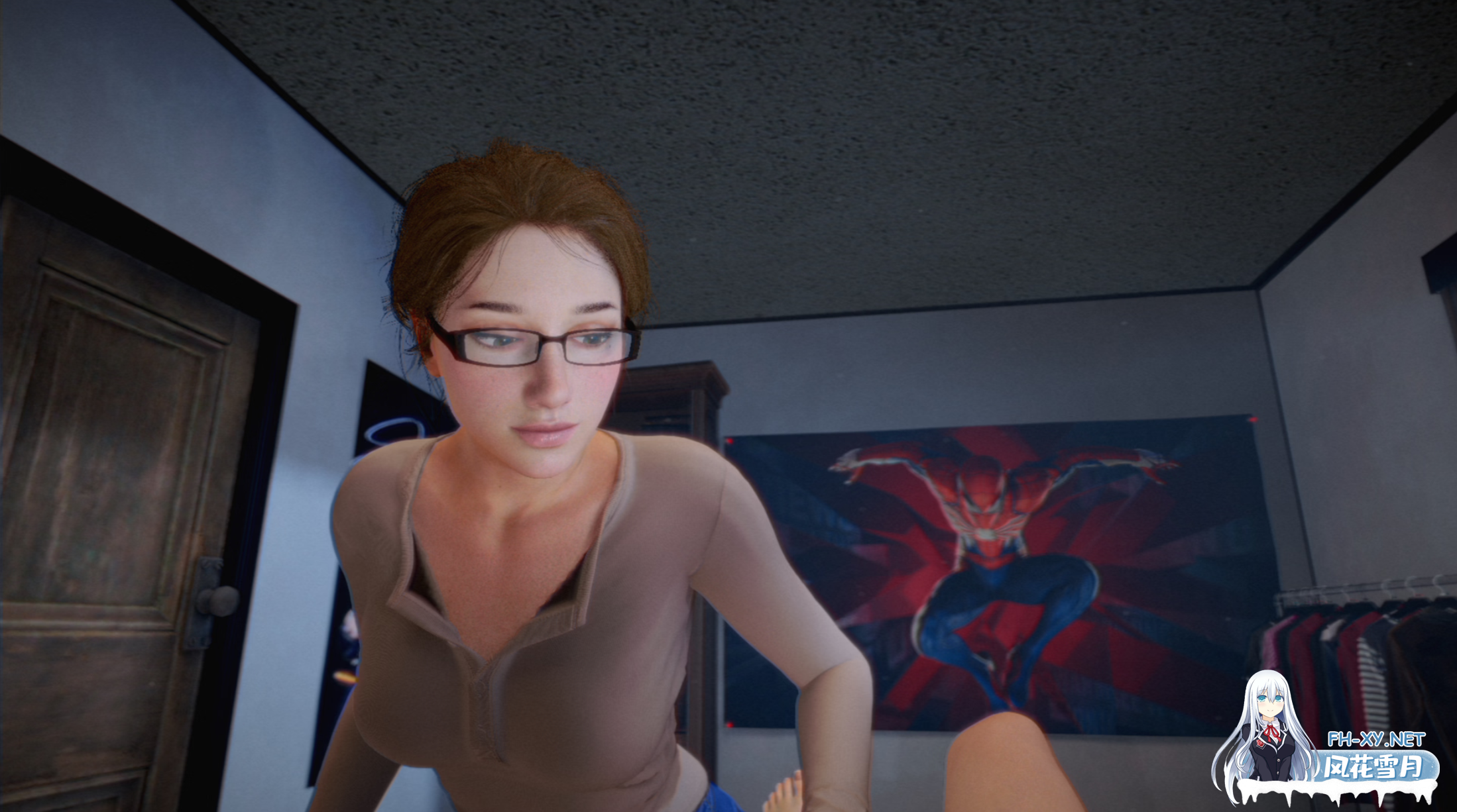 [SLG/乱伦/机翻+AI文本/3D/动态]我的妈妈/My Mom[PC/2.0G]-7.png