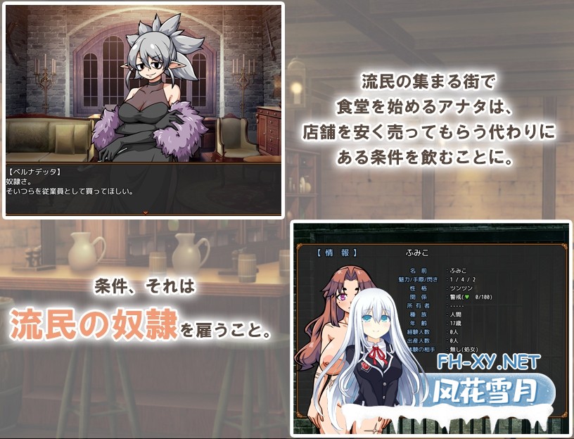 [热门SLG/汉化]与流民少女共谱的食堂繁荣记 流民娘と始める食堂繁盛記 v1.0 AI汉化版[PC/1G]-2.jpg