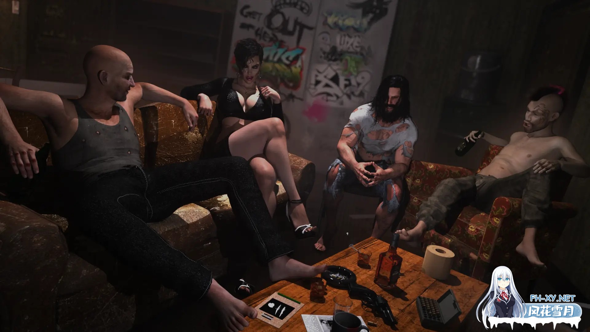 [SLG/动态/更新/汉化/3D/多P/口交]流浪汉/大屁股/The Bum[Ver0.9.2][PC/11.1G]-8.jpg