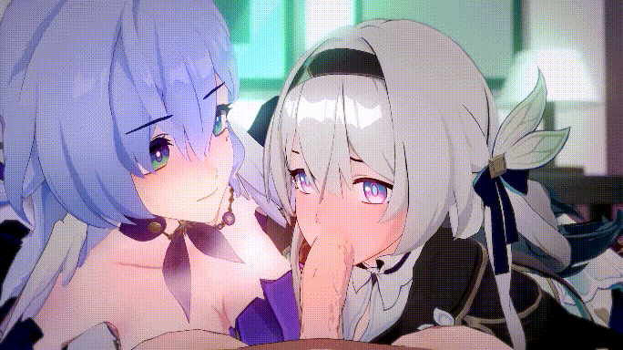 [MMD] SweetGPT 知更鸟和流萤 1080p 有CV [570m/度U夸迅]-2.gif