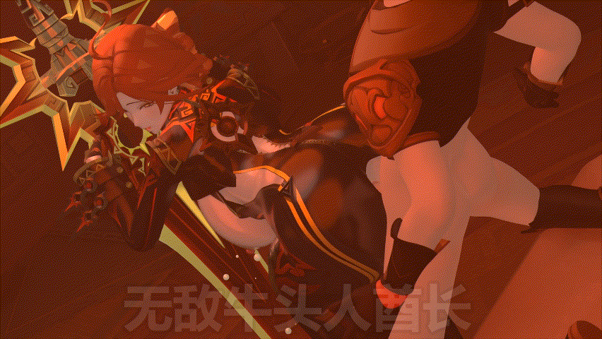 [3D动画/无修正]玛薇卡妈妈的臭脚和后庭榨精 / Mom mavuika's smelly feet and anal riding [330M/UC]-2.gif