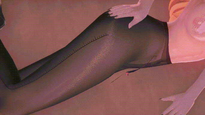 [MMD]蔚蓝档案 白丝女仆爱丽丝+黑丝裤袜骚猫玛丽 有CV 1080p[246m]-7.gif