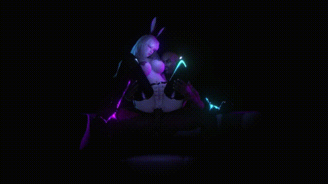 [3D无修/精品VAM] 媚黑白发人妻舞厅麦烧勾引黑人 ♠ BBC 咚鼓摇 [130M/UC]-4.gif