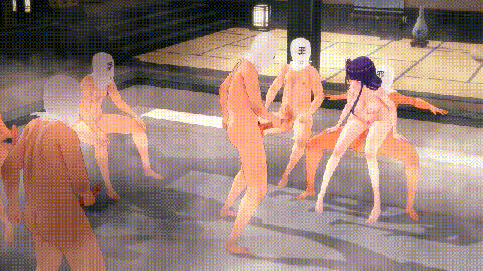 [MMD]原神 雷电将军/瑞希/神子 1080p[610m]-5.gif