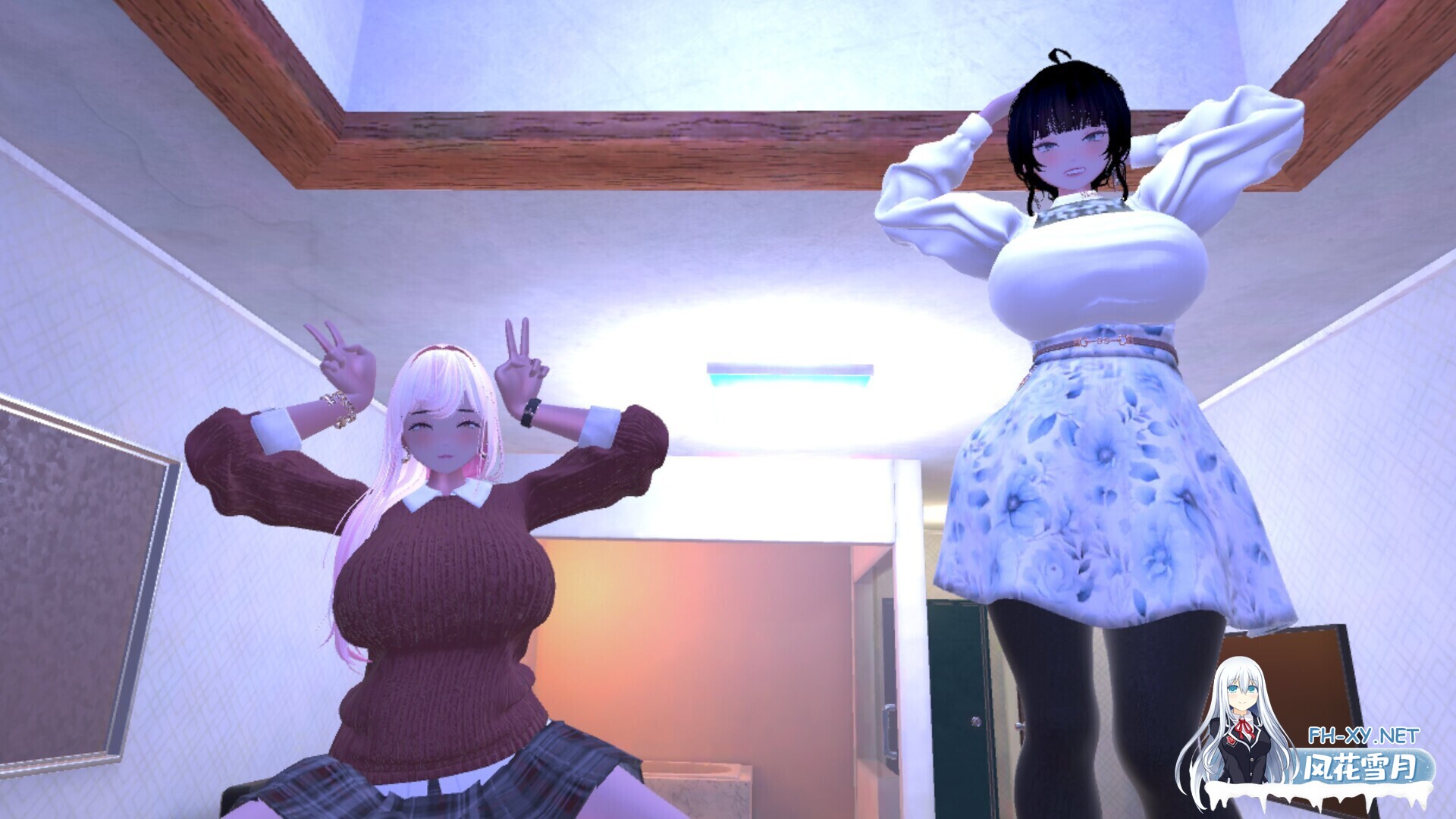 [3D互动/官中/全动态/PC]与妻子倒计时ASMR性交VR 人妻とカウントダウンASMR性交VR Ver1.04 官方中文版[1.07G]-2.jpg