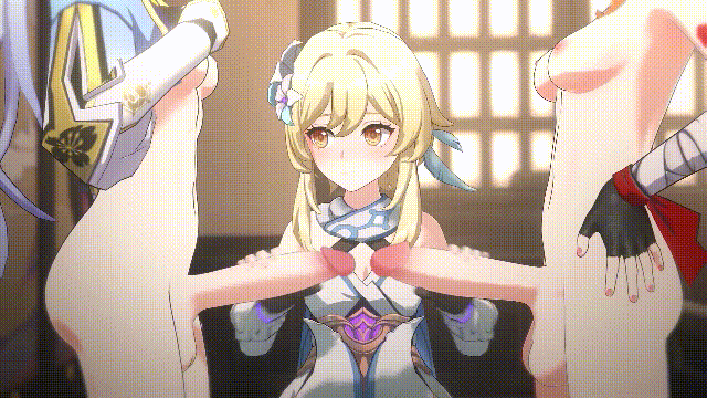 原神 扶她 荧妹+宵宫+绫华 有CV [103M]-1.gif