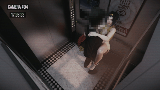 lewdgazer 3月新作：Faye 菲‧瓦伦坦 性感女神电梯内刺激性交-2.gif