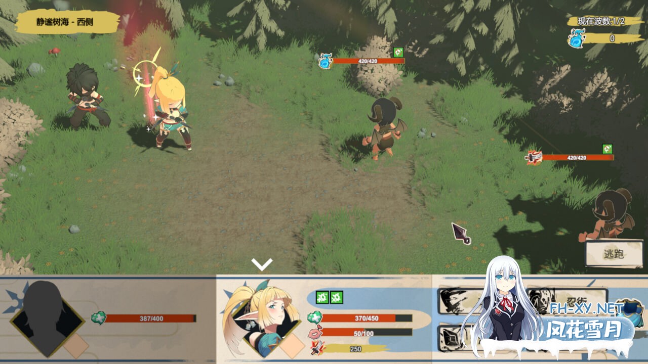 [3D/PC] 精灵忍者逃走中 3D Flee, My Elven Ninja! 3D 官方中文版 [1.55G]-4.jpg