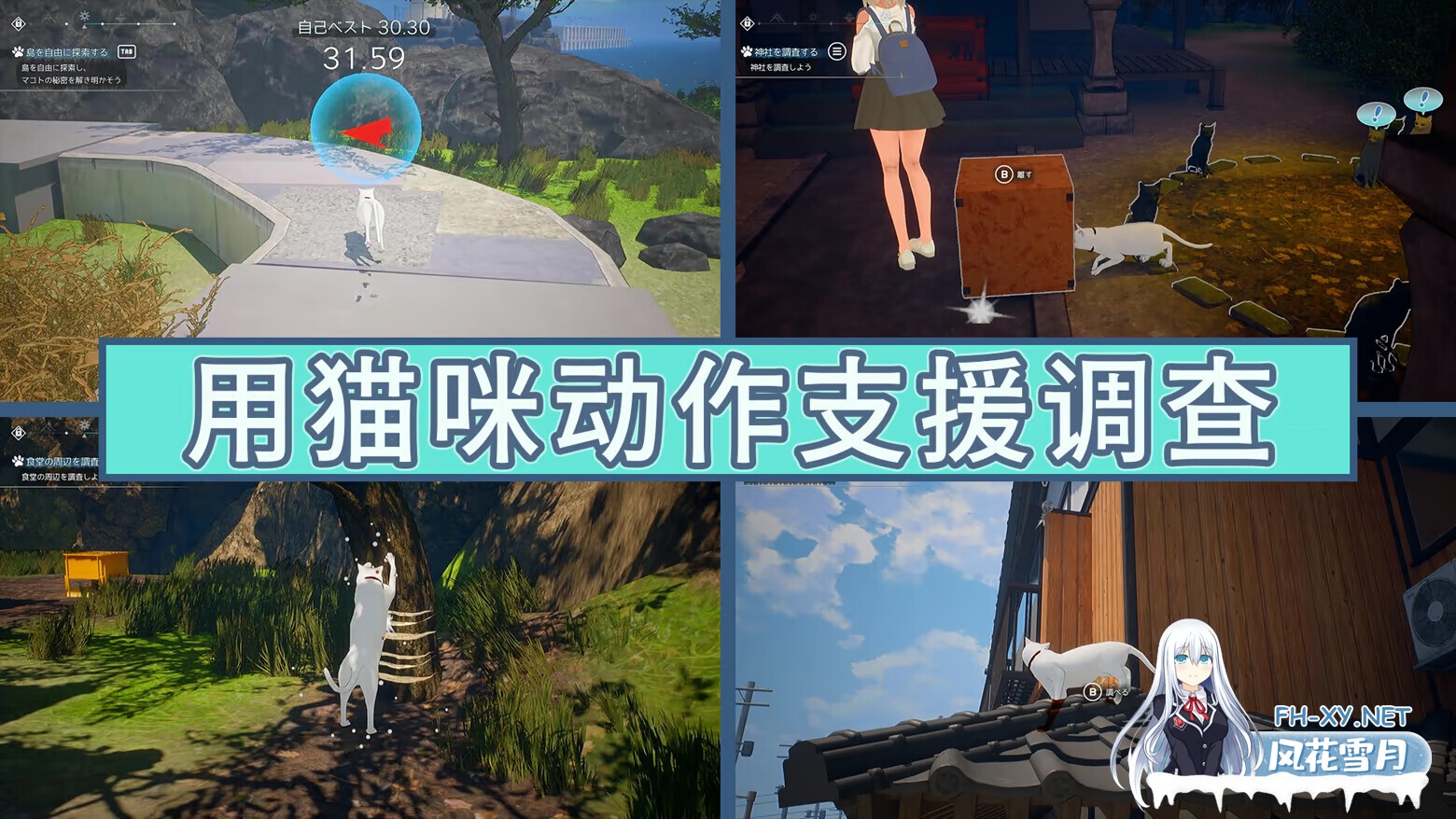 [3D互动/官中/全动态/PC]猫岛雨香 Cat Island Petrichor 猫島ペトリコール v1.0.3788 官方中文步兵版[5.53G/CV]-3.jpg